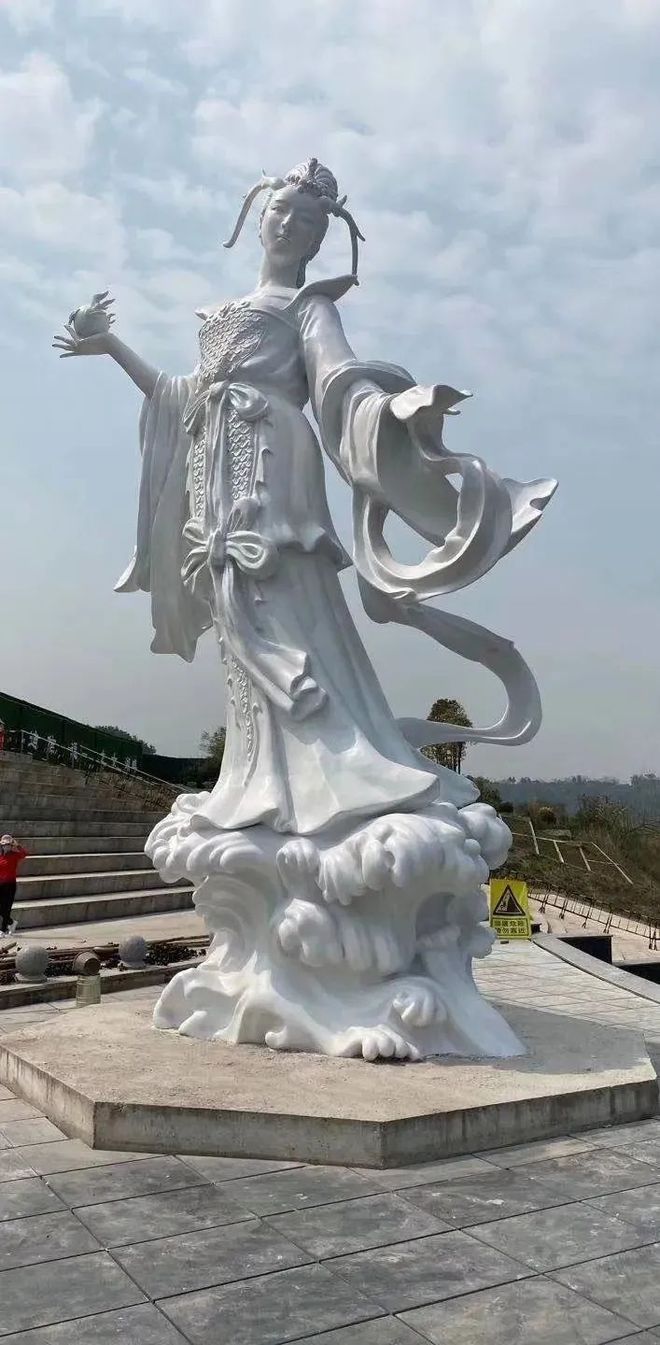 Kaiyun：98米龙女雕塑35天完成3D打印蜡模快速铸造帮大忙