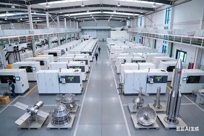 催生千亿大市场！中国商业航天20万颗卫星需1万多台中大尺寸金属3D打印机来生产火箭和卫星？
