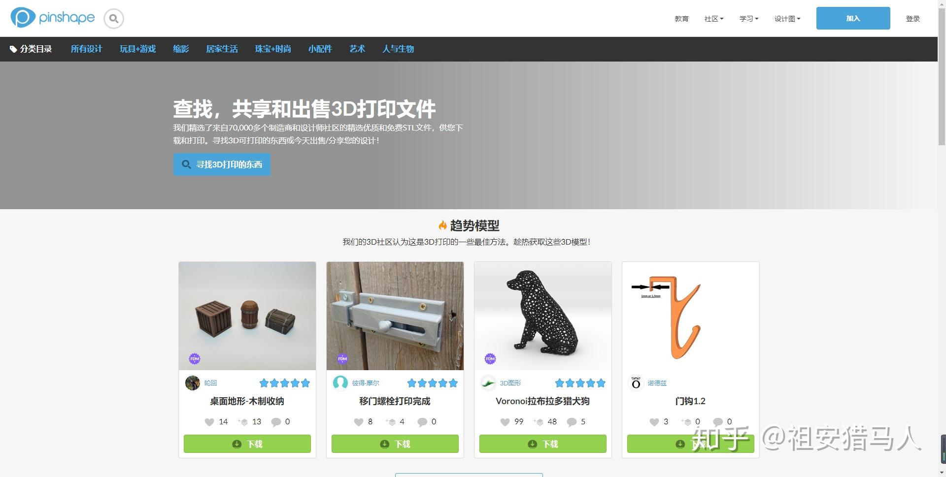 Kaiyun：28 个免费 3D 模型下载、资源网站整理！