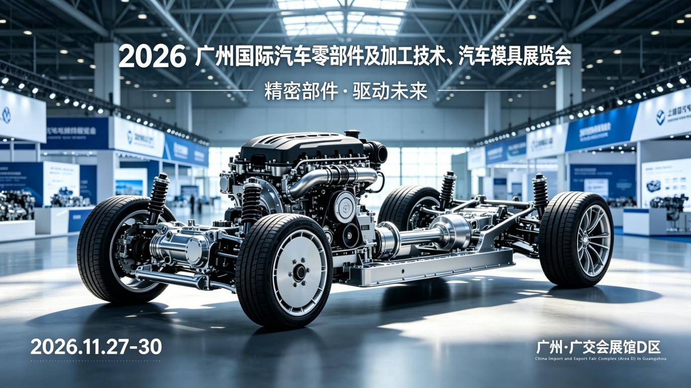11月27日︱华南汽车产业盛会落地广州零部件、模具、精密加工一站式亮相